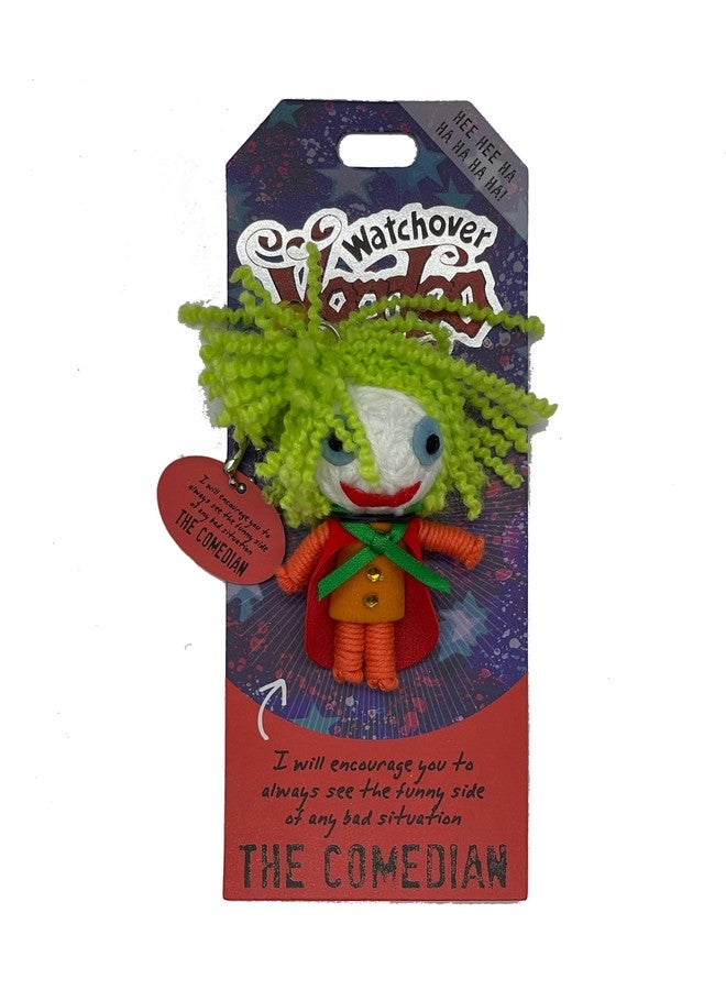 Watchover Voodoo 3-Inch The Comedian - Handcrafted Gift to Bring Good Luck and Positivity Everywhere You Go - Image 1